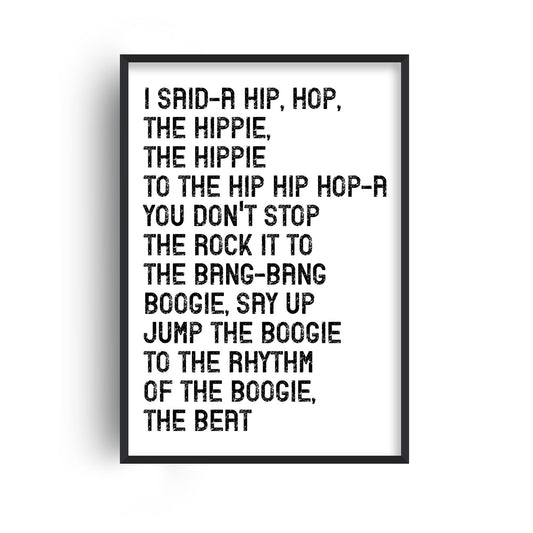 A Hip Hop Print